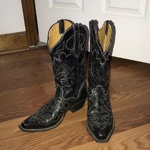 Women’s J.B. Dillon Cowgirl Boots 8.5